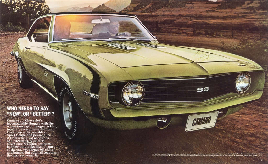 1969 Chevrolet Camaro Prestige Brochure